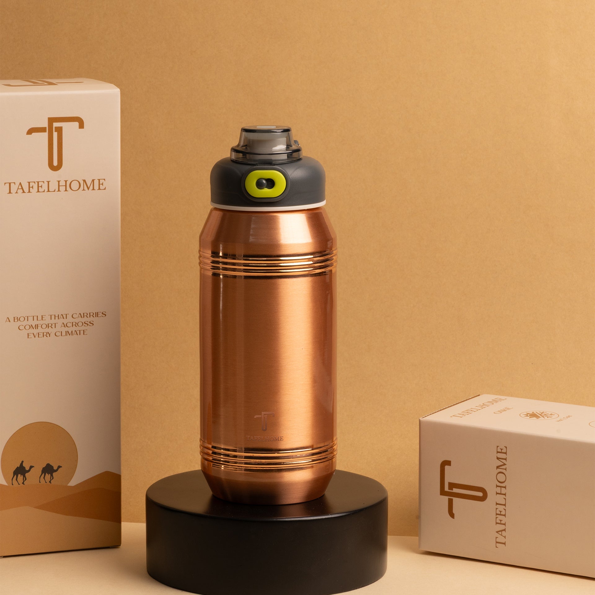 COPPER SIPPER  – BOLD TRIPLE RING EDITION | 900 ML