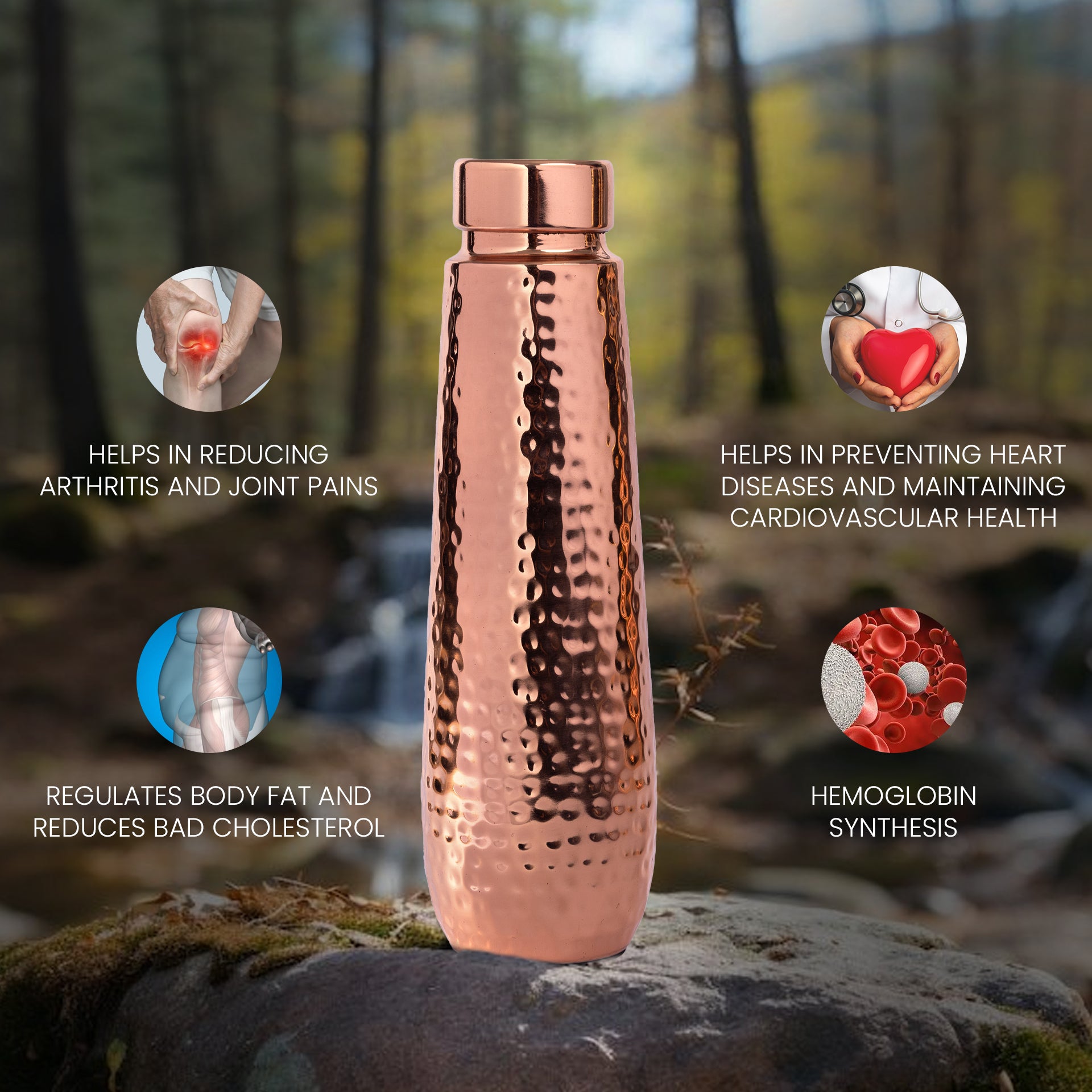 HAMMERED FINISH| 900 ML