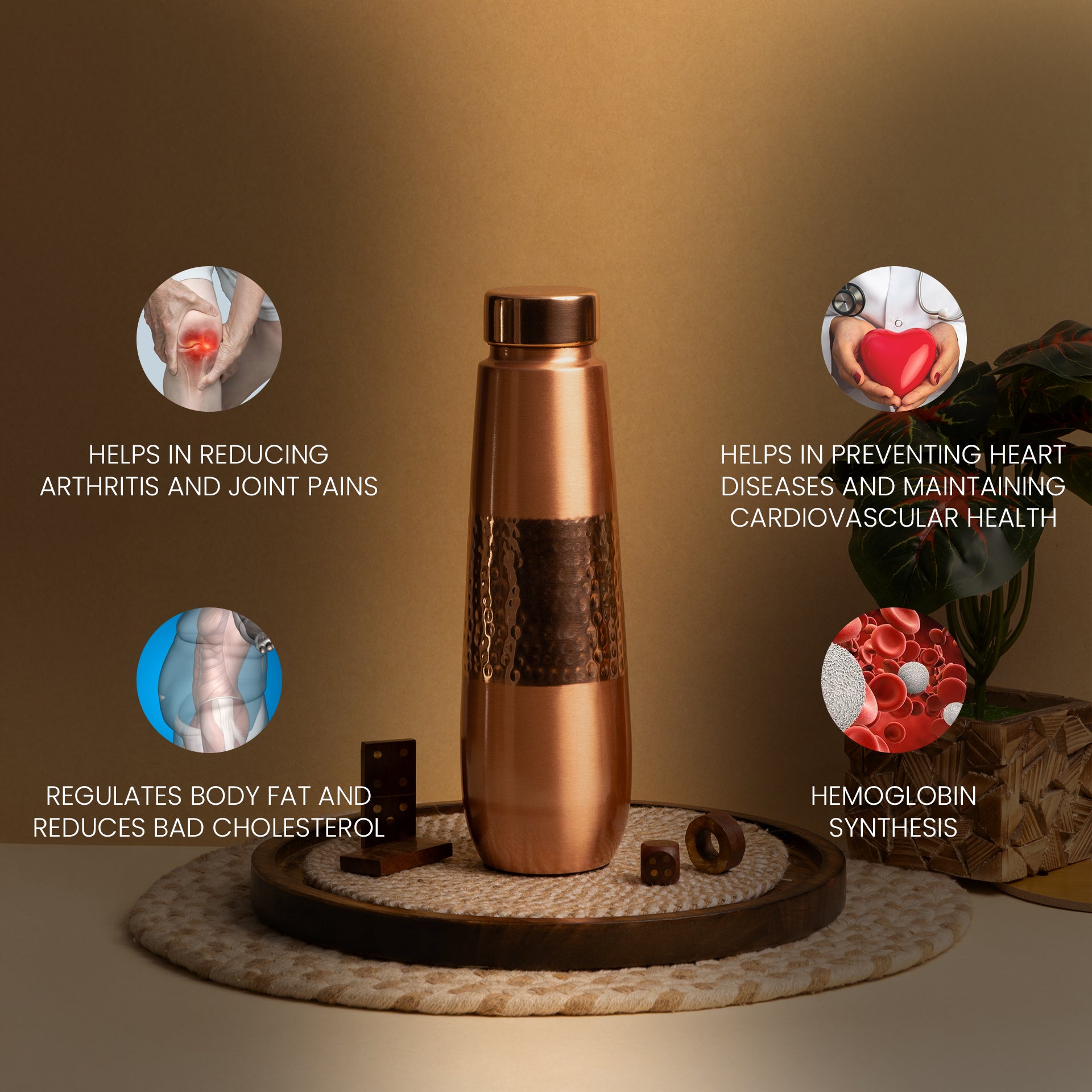 DUAL TEXTURED HAMMERED | 900 ML