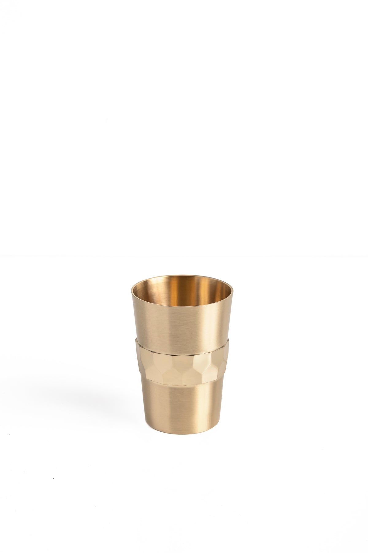 Aavya Edge Pure Kansa Glass Set of 2