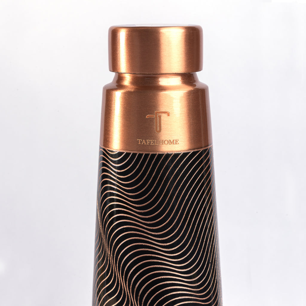 COPPER / BLACK SWIRL ETCHED | 900 ML