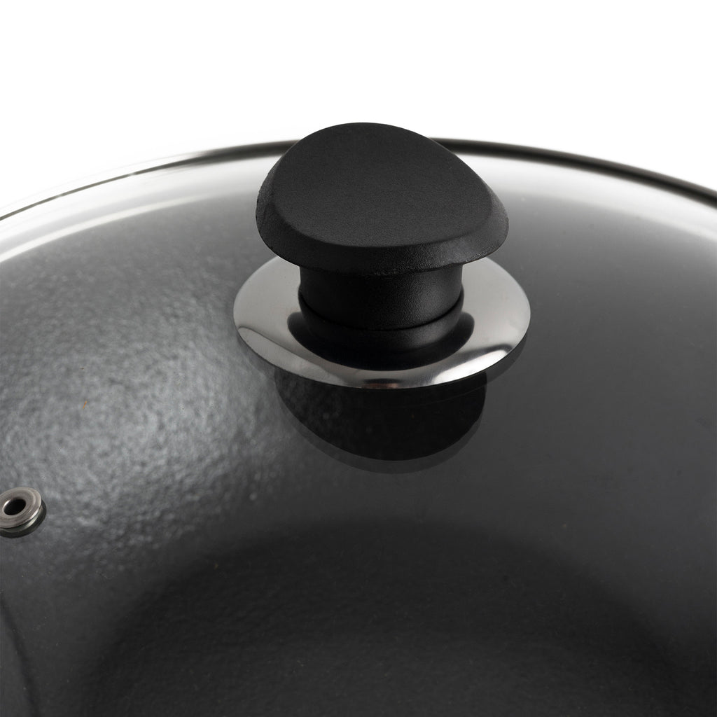 Cast Iron Kadai With Lid