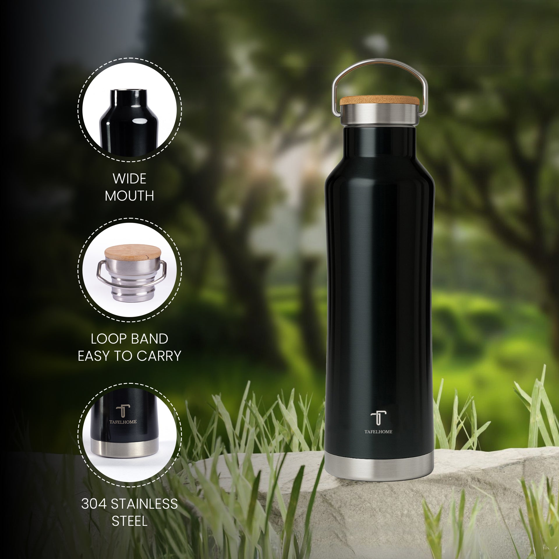 GLOSSY BLACK | 750 ml