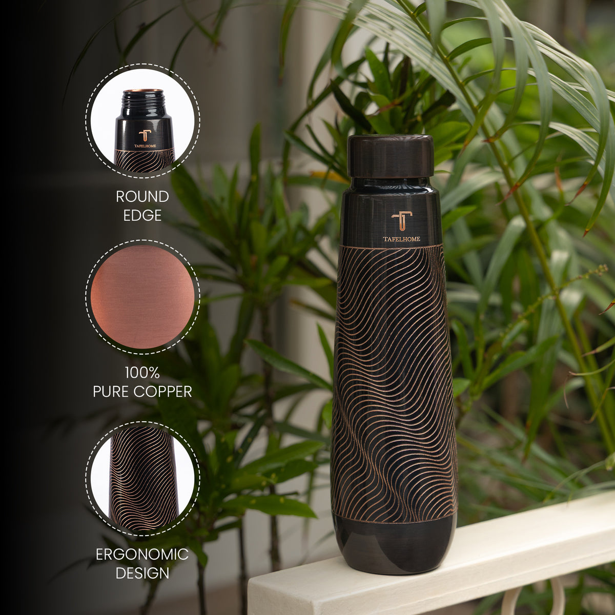 MATTE BLACK SWIRL | 900 ML