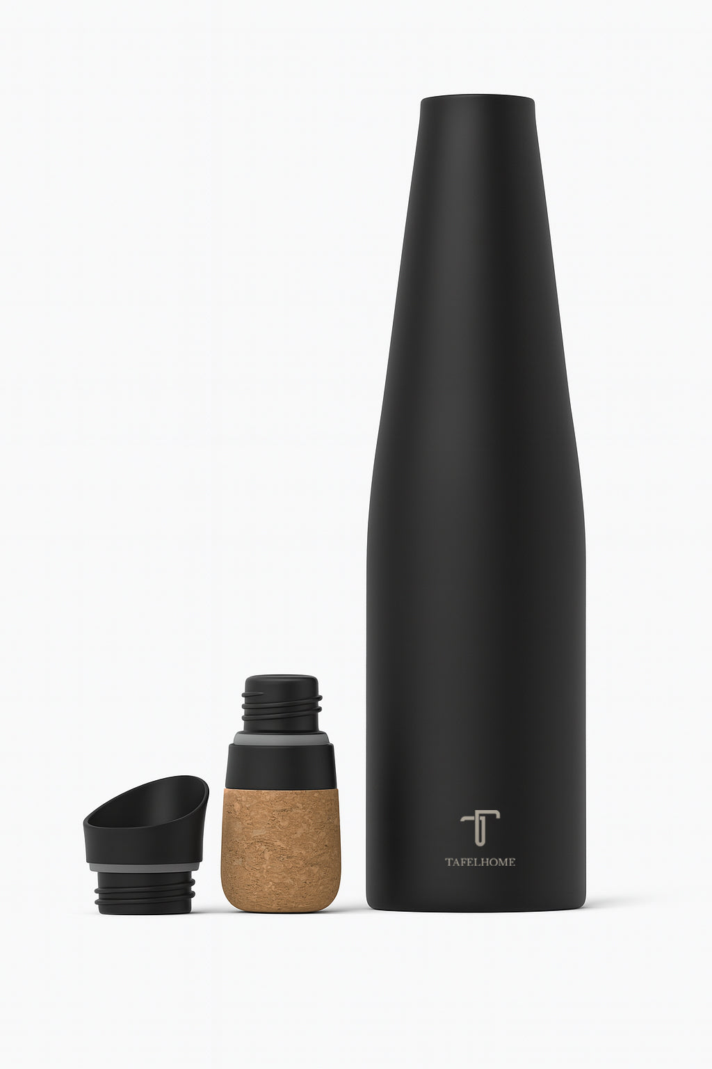 matte black finish Adapt bottle